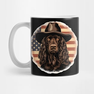 English Cocker Spaniel 4th of July Mug